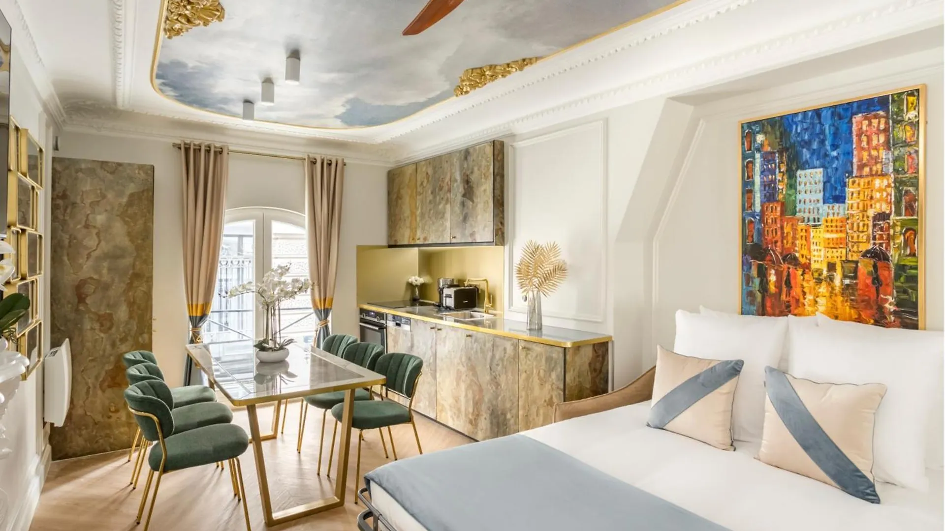 Apartment Merveil - Luxury Suite - Opera - Rougemont II Paris